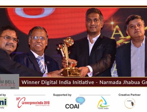 Narmada Jhabua Gramin Bank presents innovation at the Aegis Graham Bell Award Jury Round Day 3