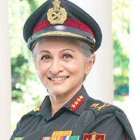 Lieutenant General Dr Madhuri Kanitkar, AVSM, VSM (retd.)
