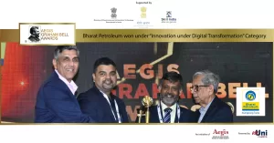 Bharat Petroleum wins Aegis Graham Bell Awards for Digital Transformation category